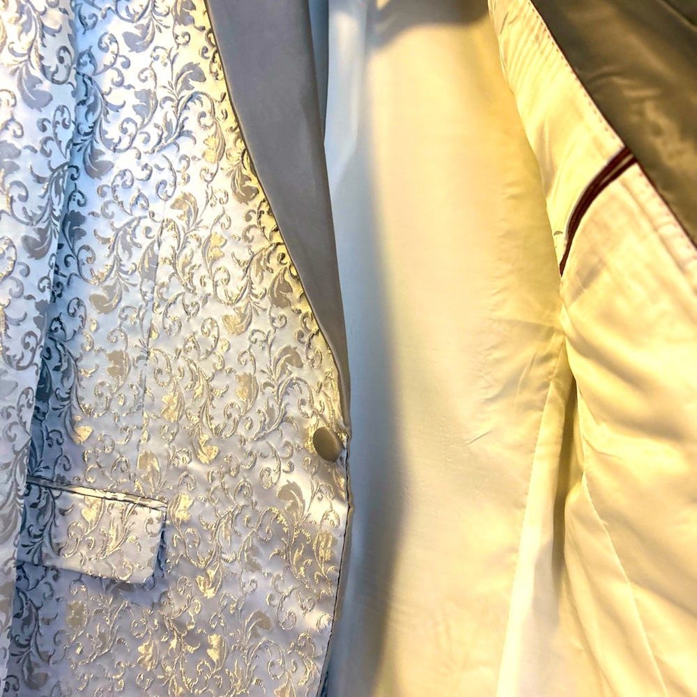Men’s Blazer two toned paisley print size 40R
